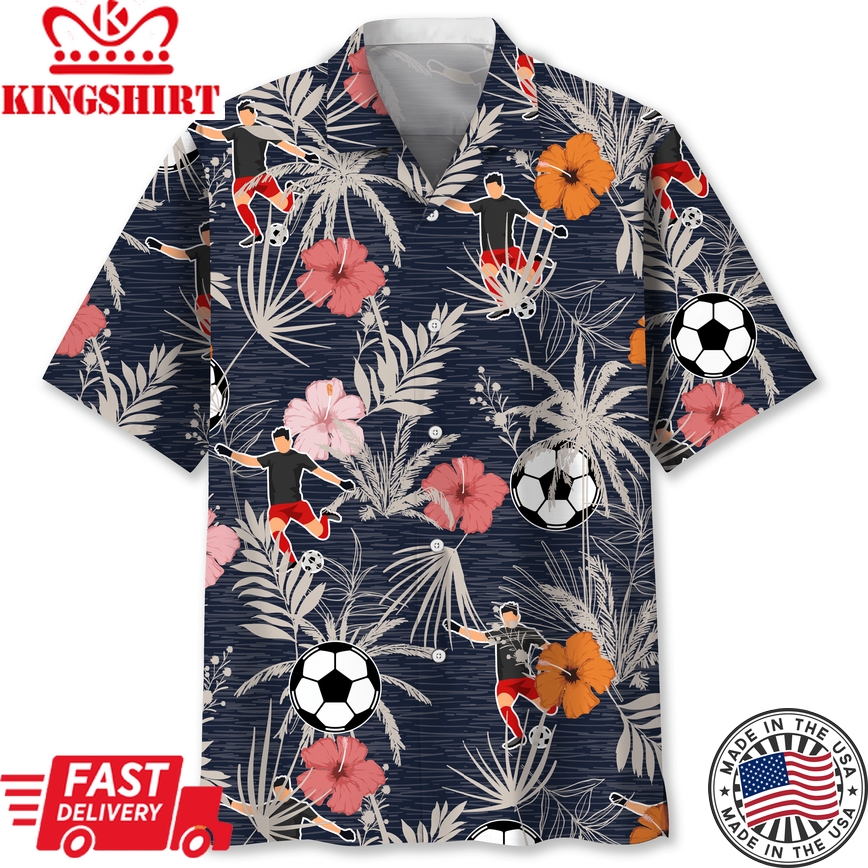 Soccer Nature Trendy Hawaiian Shirt