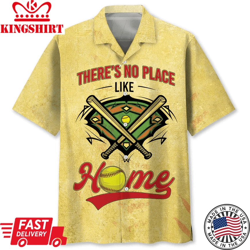 Softball Home Trendy Hawaiian Shirt