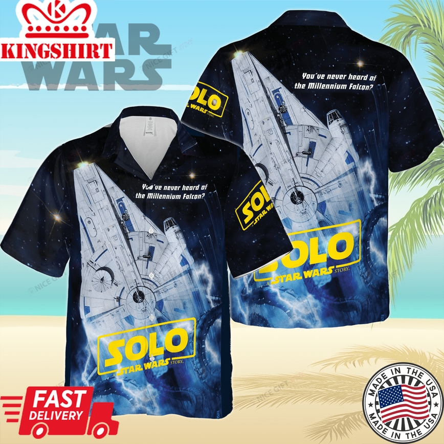 Solo A Star Wars Story Hawaiian 3D Shirt