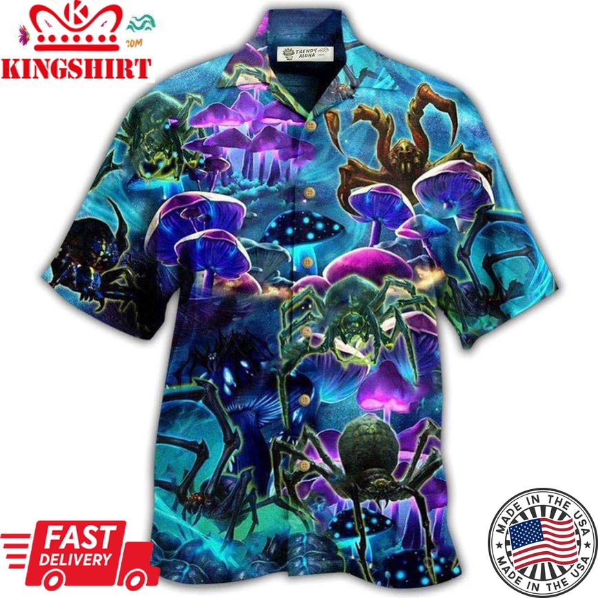 Spider Animals Magical Spiders Hawaiian Shirt