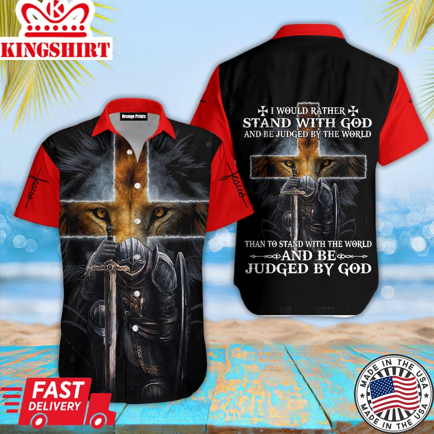 Stand With God Aloha Hawaiian Shirts For Men And Women |