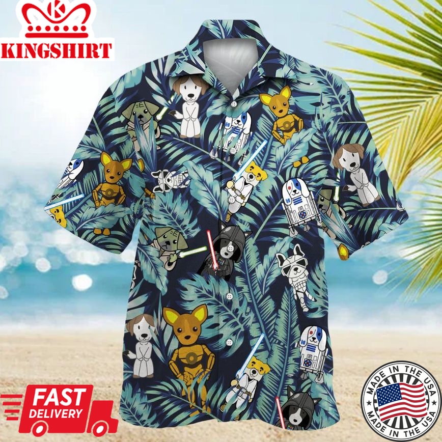 Star Dogs 02 Hawaiian Shirt