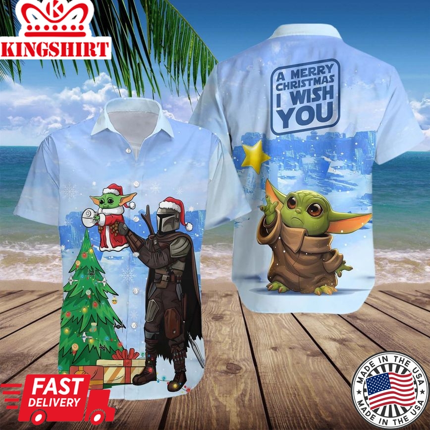 Star War A Merry Christmas I Wish You Trendy Hawaiian Shirt