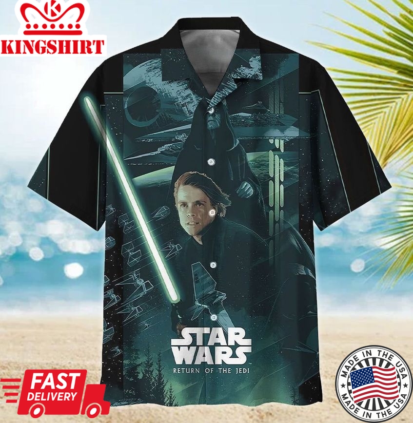 Star Wars Anakin Skywalker Return Of The Jedi Hawaiian Shirt