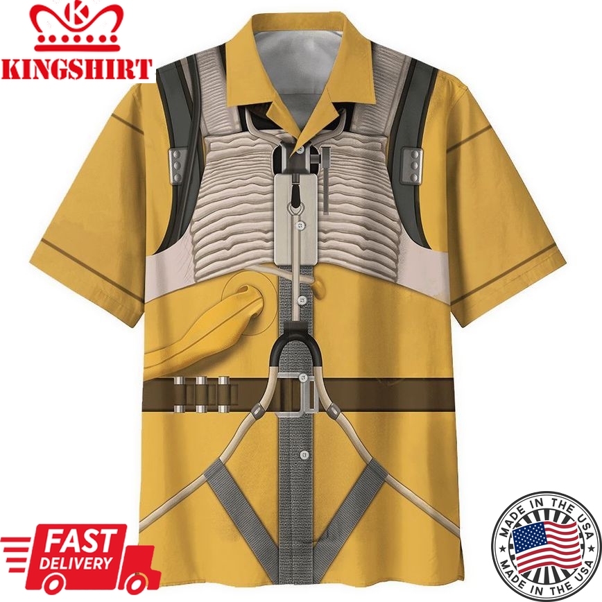 Star Wars Bossk Cosplay Hawaiian Shirt