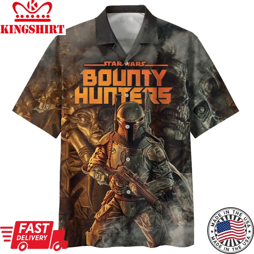 Star Wars Darth Vader Bounty Hunters Hawaiian Shirt