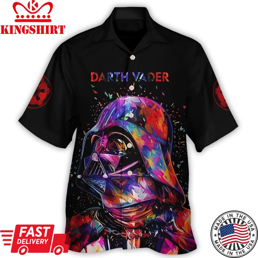 Star Wars Darth Vader Full Color Hawaiian Shirt