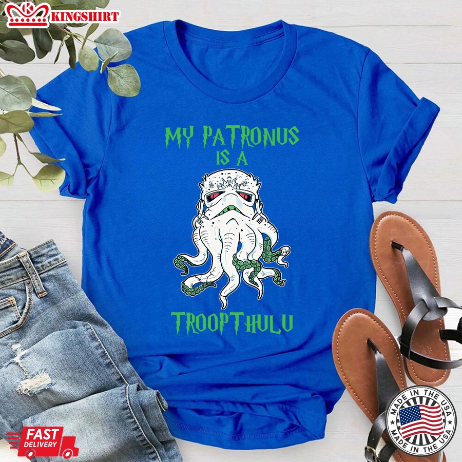 Star Wars Darth Vader My Patronus Is A Troopthulu T-Shirt