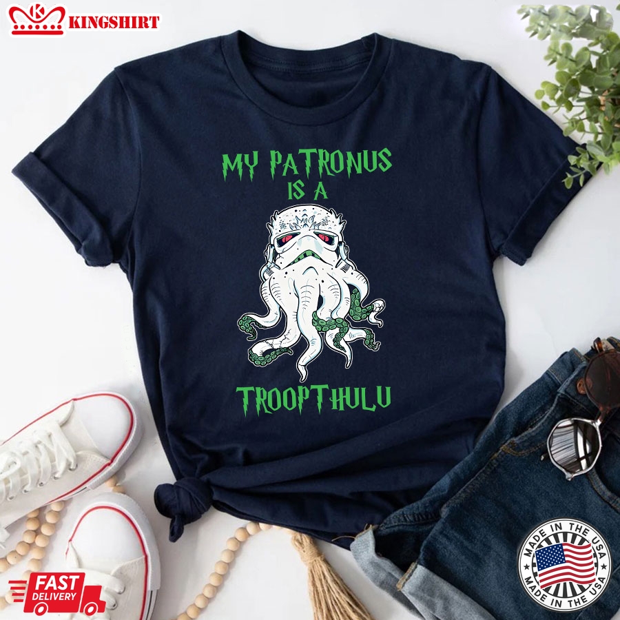 Star Wars Darth Vader My Patronus Is A Troopthulu T-Shirt