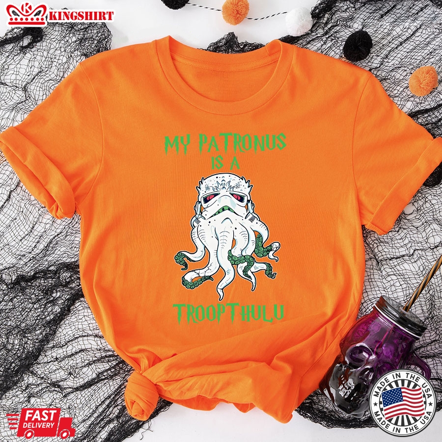 Star Wars Darth Vader My Patronus Is A Troopthulu T-Shirt