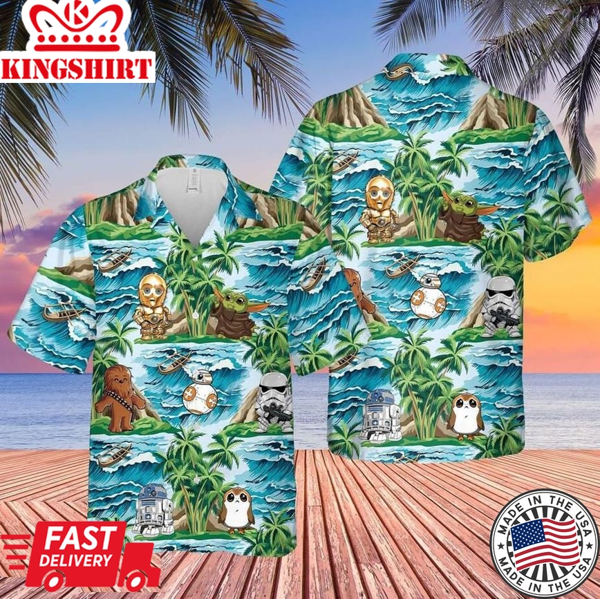 Star Wars Father?S Day Gifts Trendy Hawaiian Shirt