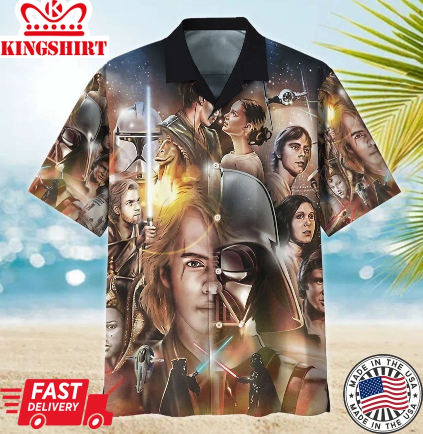 Star Wars Patter Movie Hawaiian Shirt