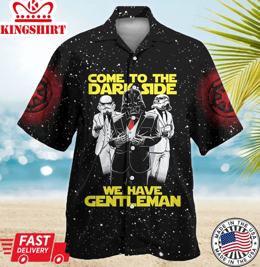 Star Wars Star Wars Darth Vader Come To The Dark Side Hawaiian Shirt