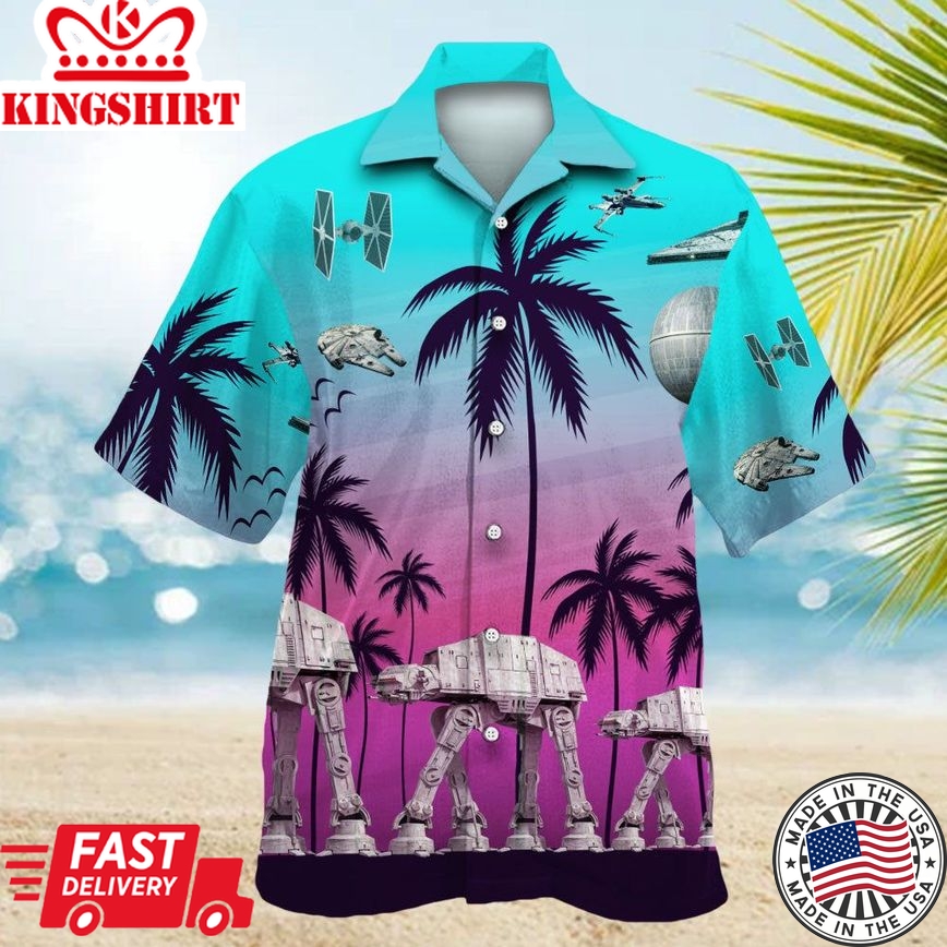 Star Wars Summer Beaches Hawaiian Shirt