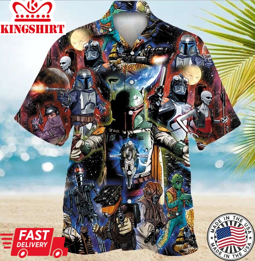 Star Wars The Bounty Hunters Star Wars Hawaiian Shirt