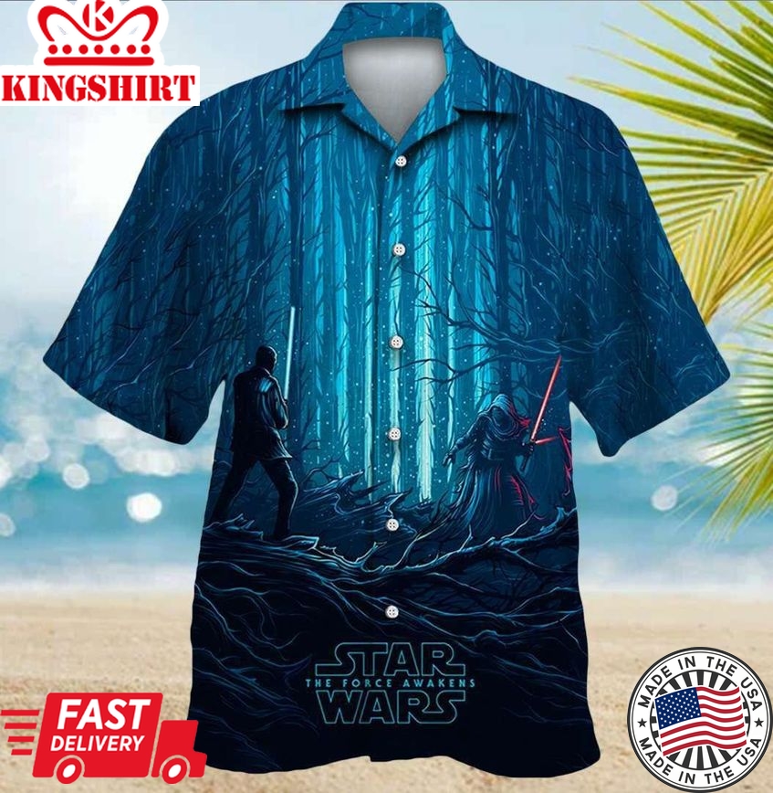 Star Wars The Force Awakens Hawaiian Shirt