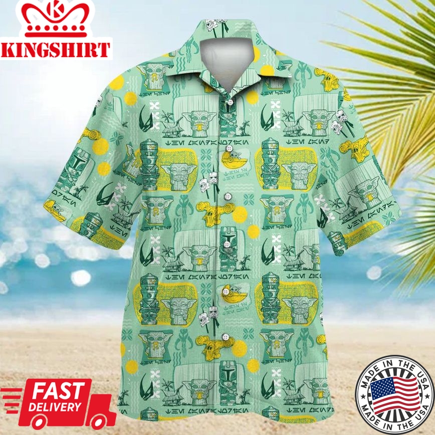 Star Wars Tiki Tropical Hawaiian Shirt