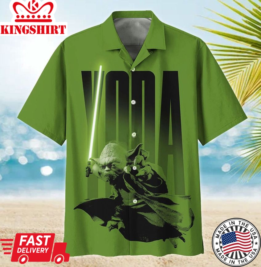 Star Wars Yoda Hawaiian Shirt