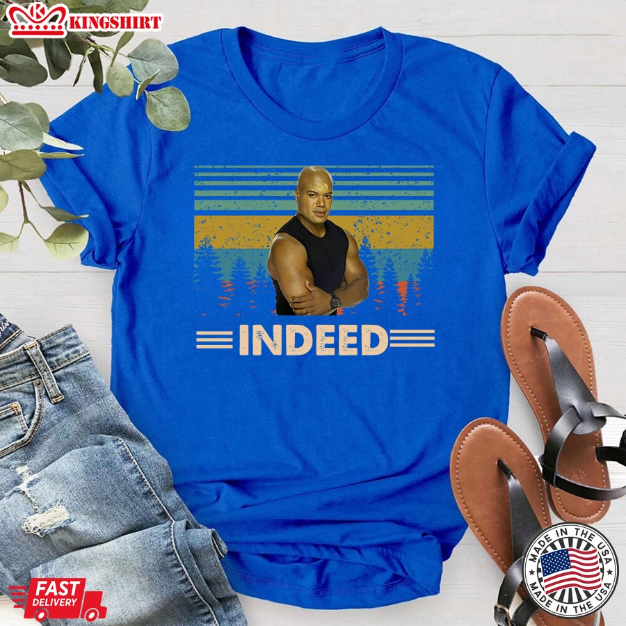 Stargate SG-1 Teal'c Indeed Vintage T-Shirt