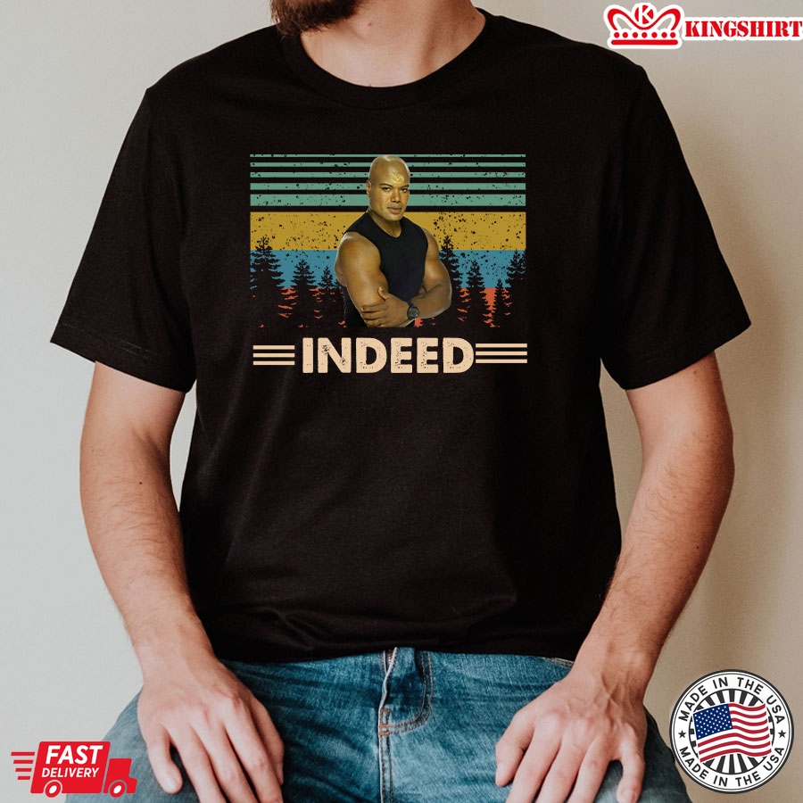 Stargate SG-1 Teal'c Indeed Vintage T-Shirt