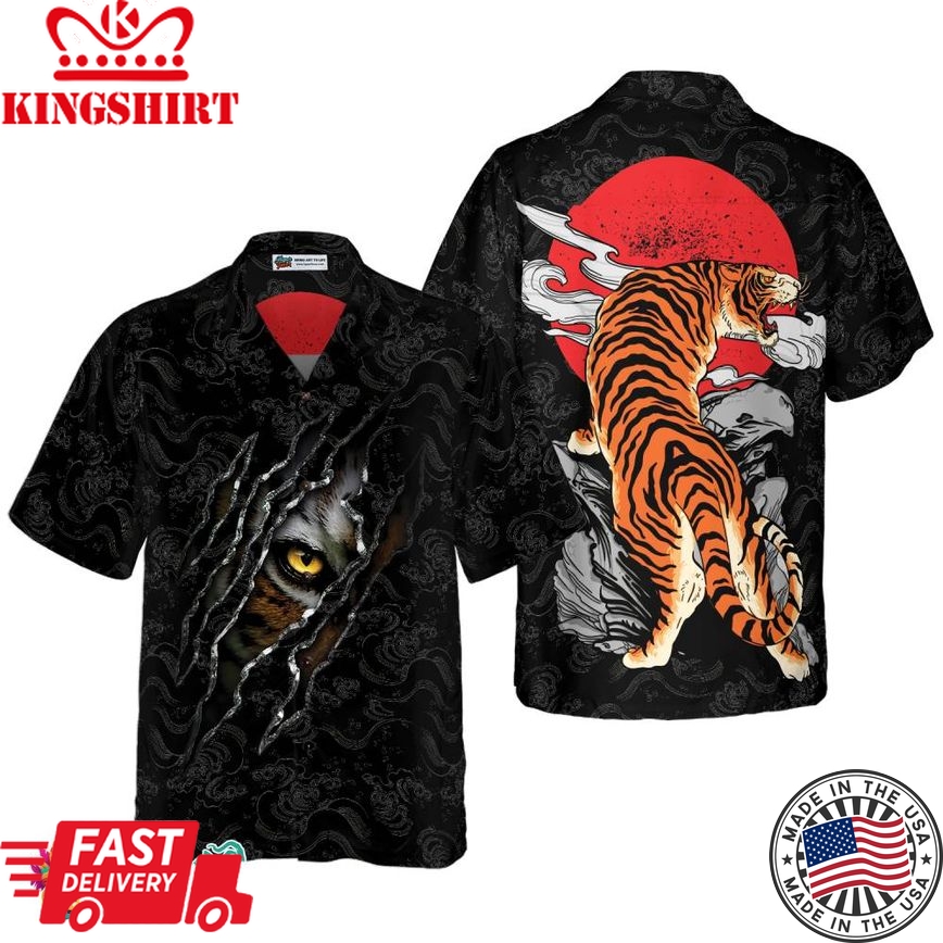 Strong Like A Tiger Shirt For Men Hawaiian Shirt