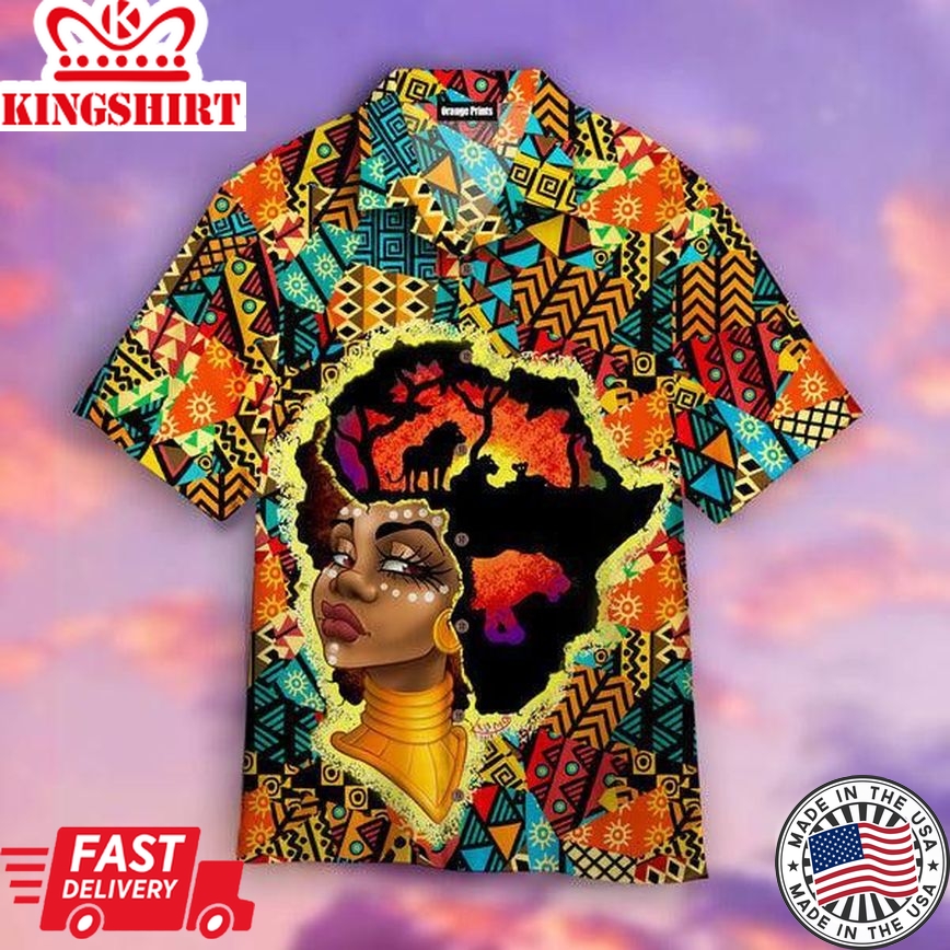 Strong Melanin Queen Trendy Hawaiian Shirt For