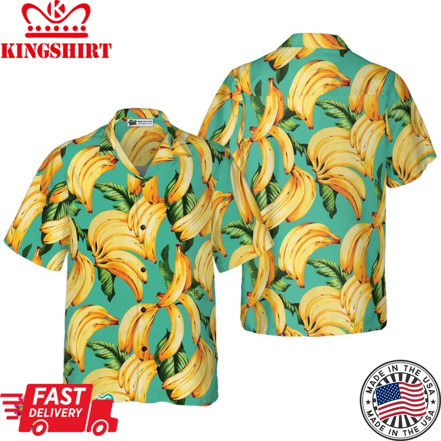 Summer Aloha Banana Shirt For Men Hawaiian Shirt