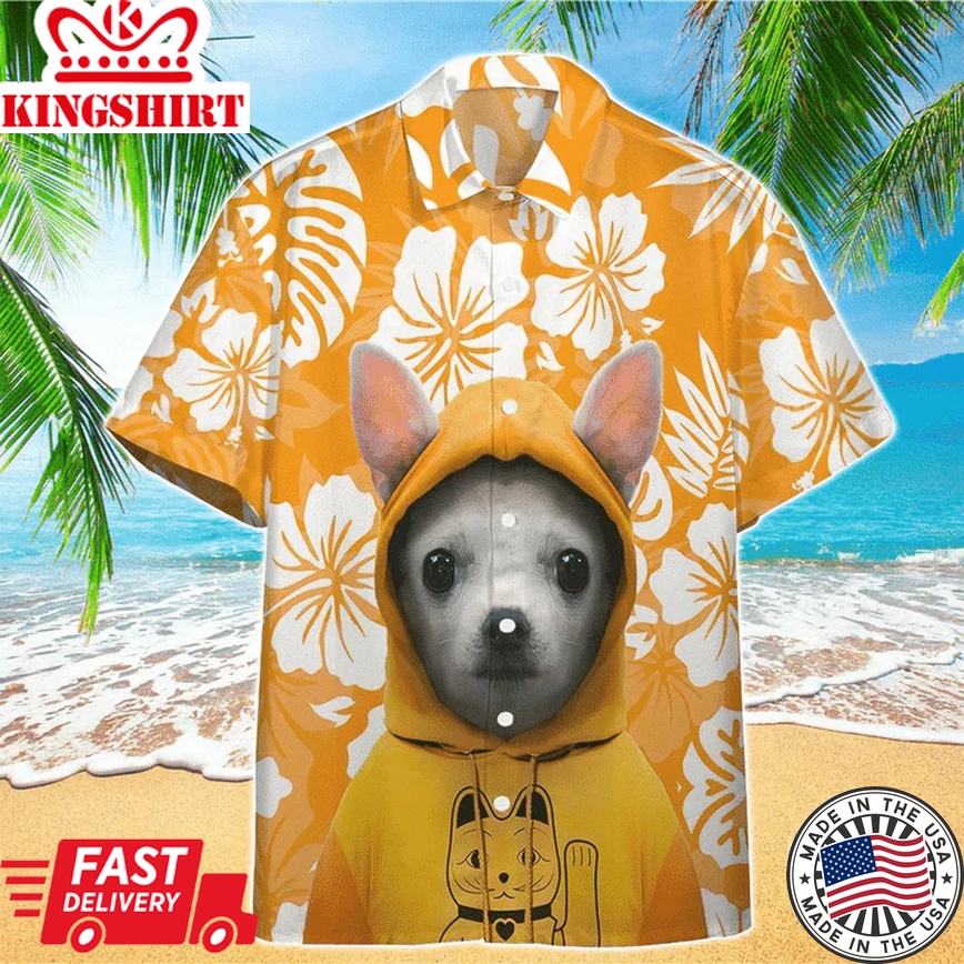 Summer Chihuahua Trendy Hawaiian Shirt, Dog Trendy Hawaiian Shirt Mens, Trendy Hawaiian Shirt For Dog Lover