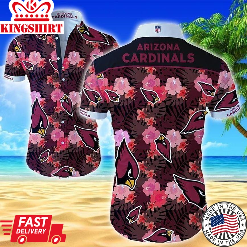 Summer Shirt NFL Arizona Cardinals Trendy Sport Hawaiian Shirt