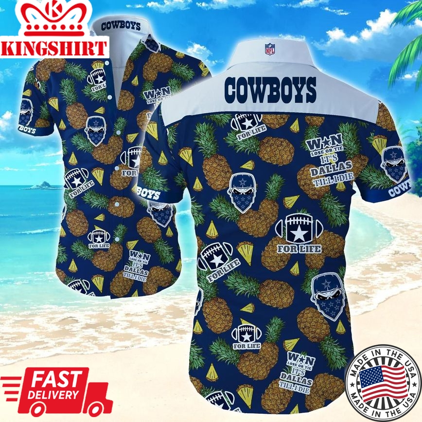 Summer Shirt NFL Dallas Cowboys Sport Hawaiian Shirt Funny Shirts