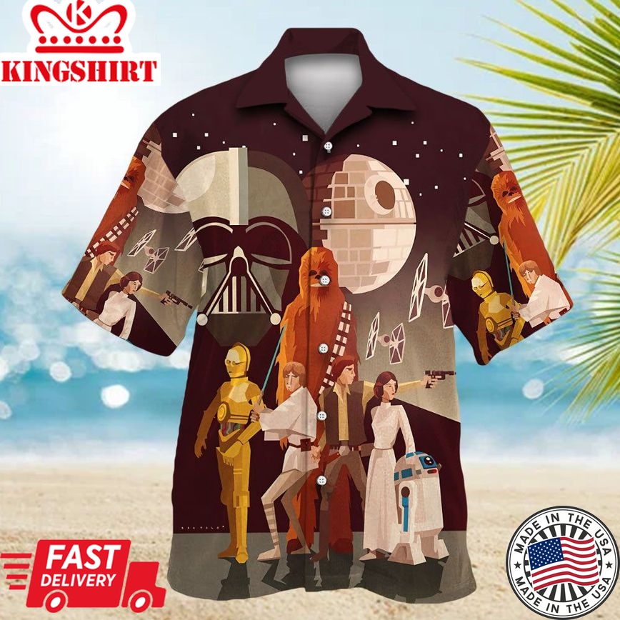 Summer Star Wars Rebel Hawaiian Shirt