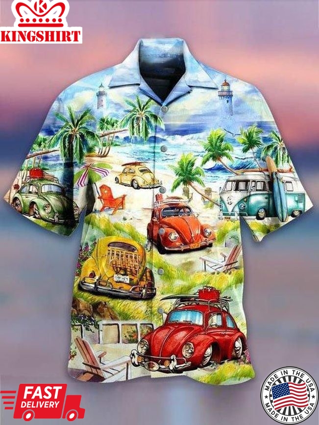 Surf Car Hawaiian Shirt