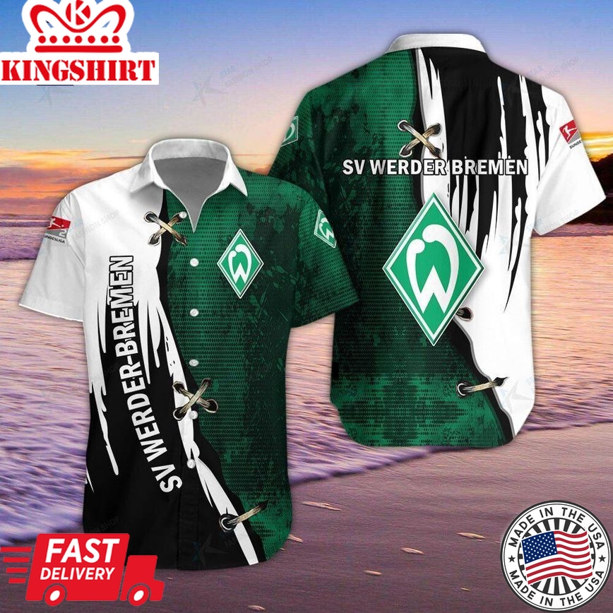 Sv Werder Bremen Special Style Trendy Hawaiian Shirt Aloha Shirt