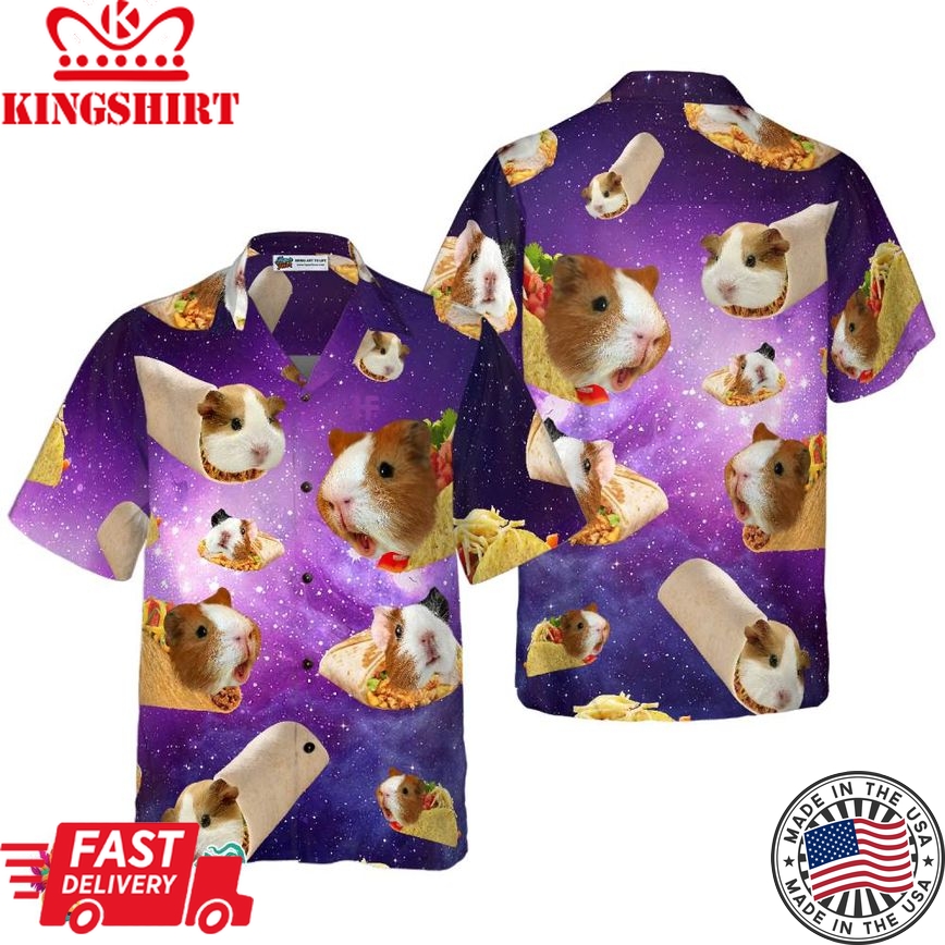 Taco Guinea Pig Hawaiian Shirt