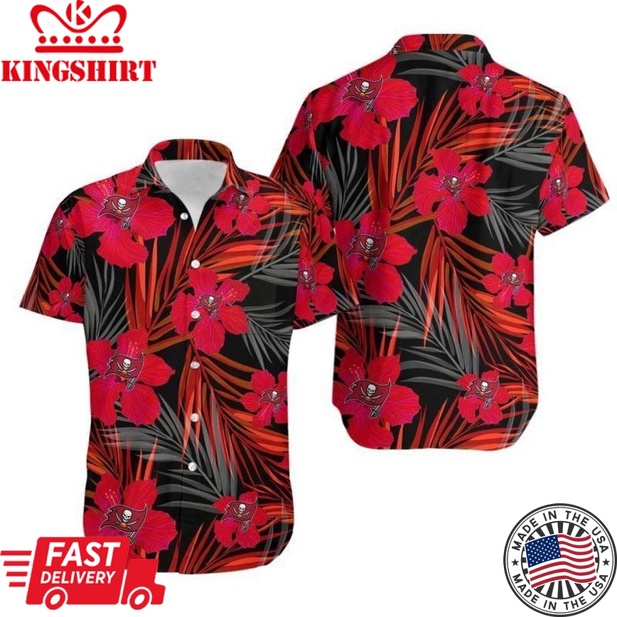 Tampa Bay Buccaneers Flower Hawaii Shirt And Shorts Summer Collection