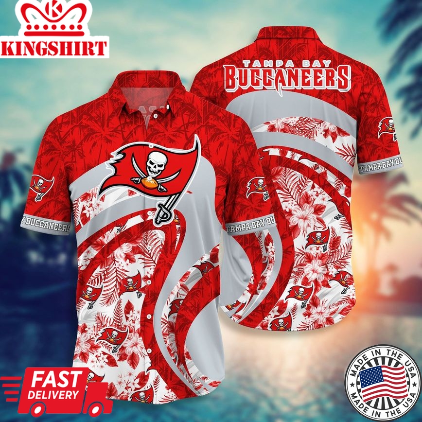 Tampa Bay Buccaneers NFL Hawaiian Shirt And Short