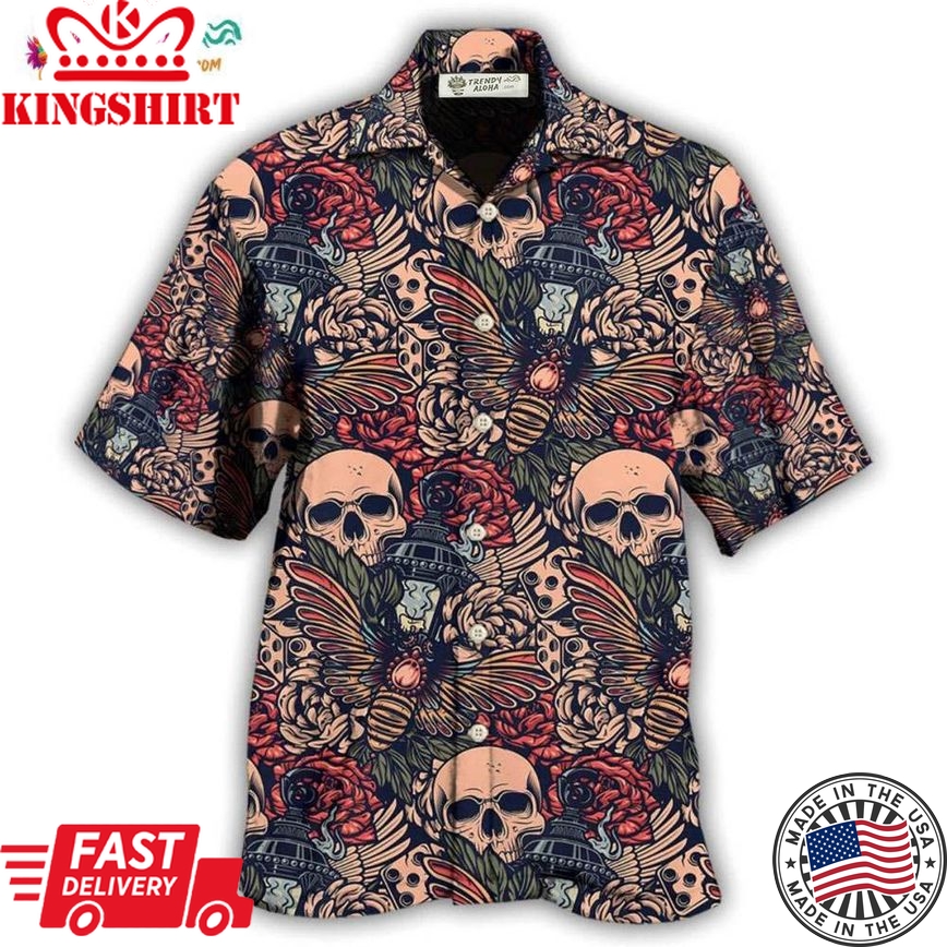 Tattoo Skull Amazing Christmas Fantastic Hawaiian Shirt