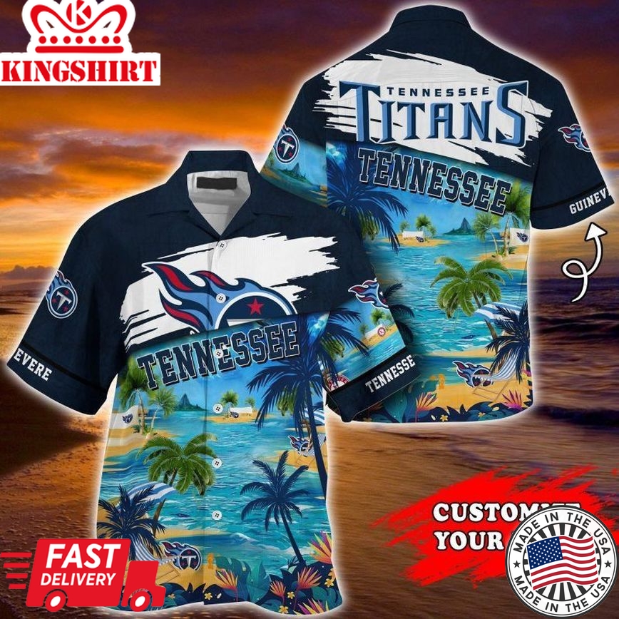 Tennessee Titans NFL Customized Summer Hawaiian Shirt