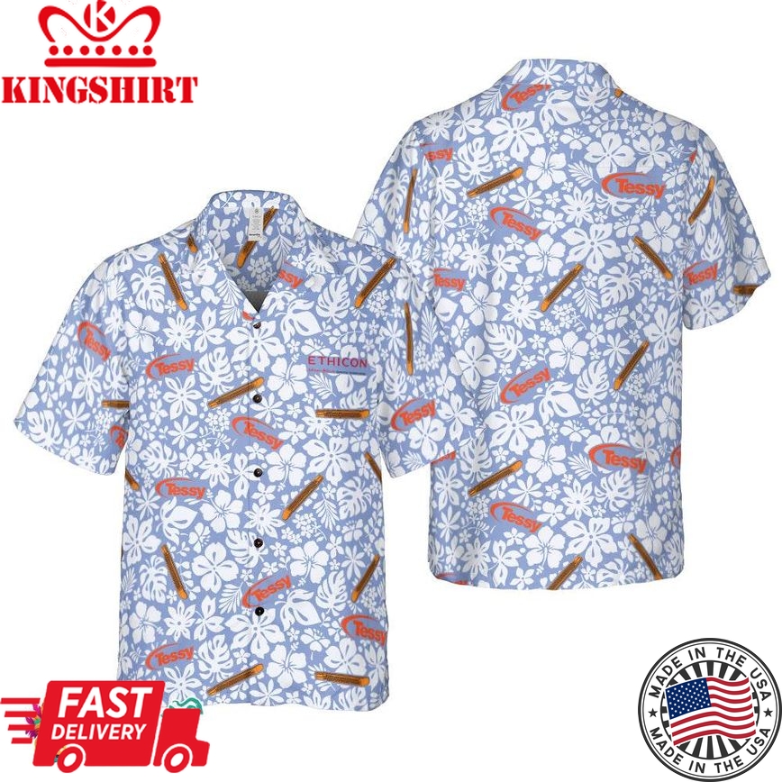 Tessy Logo Hawaiian Shirt