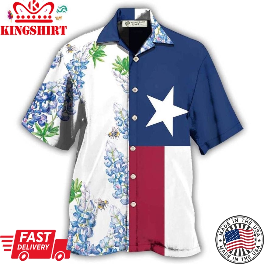 Texas Peace In Beautiful Life Style Hawaiian Shirt