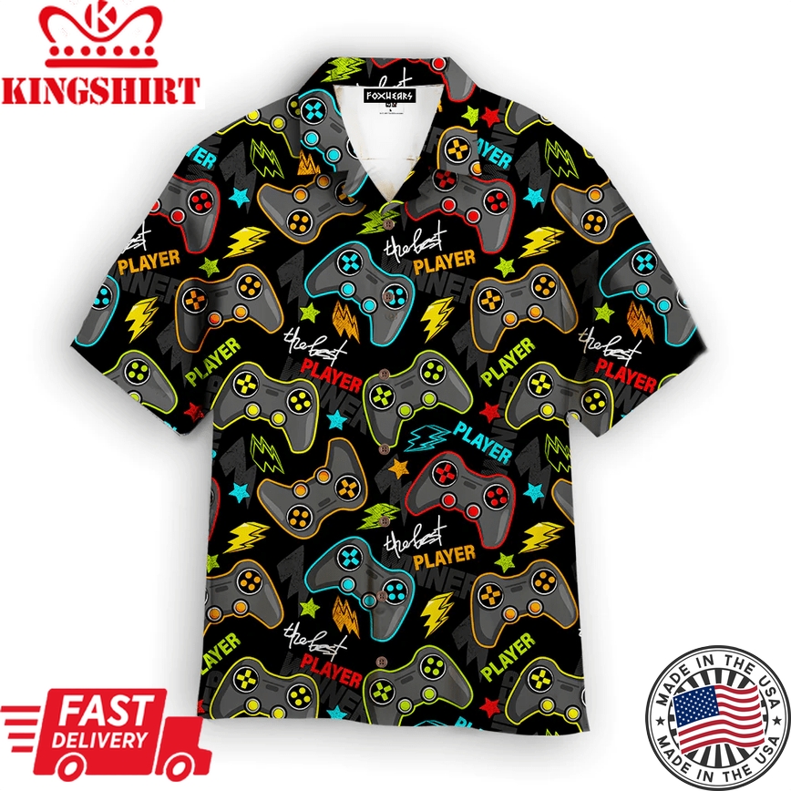 The Best Ps Game Player Trendy Hawaiian Shirt For Aloha Shirt