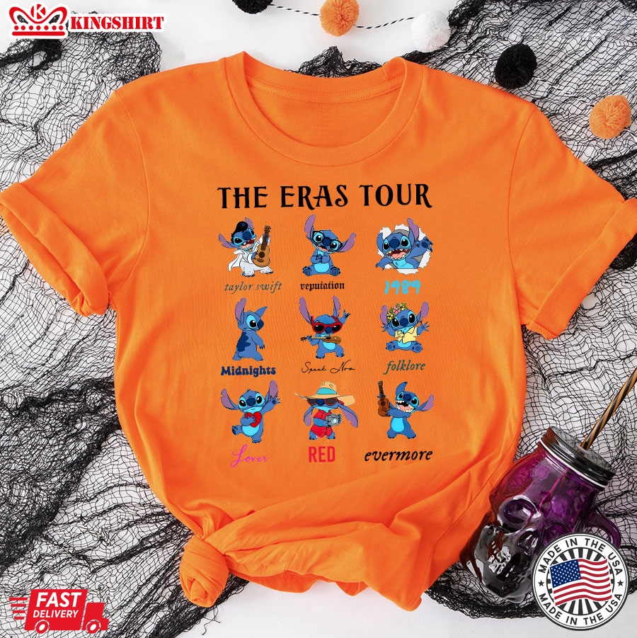 The Eras Tour Stitch Disney Lilo & Stitch T-Shirt