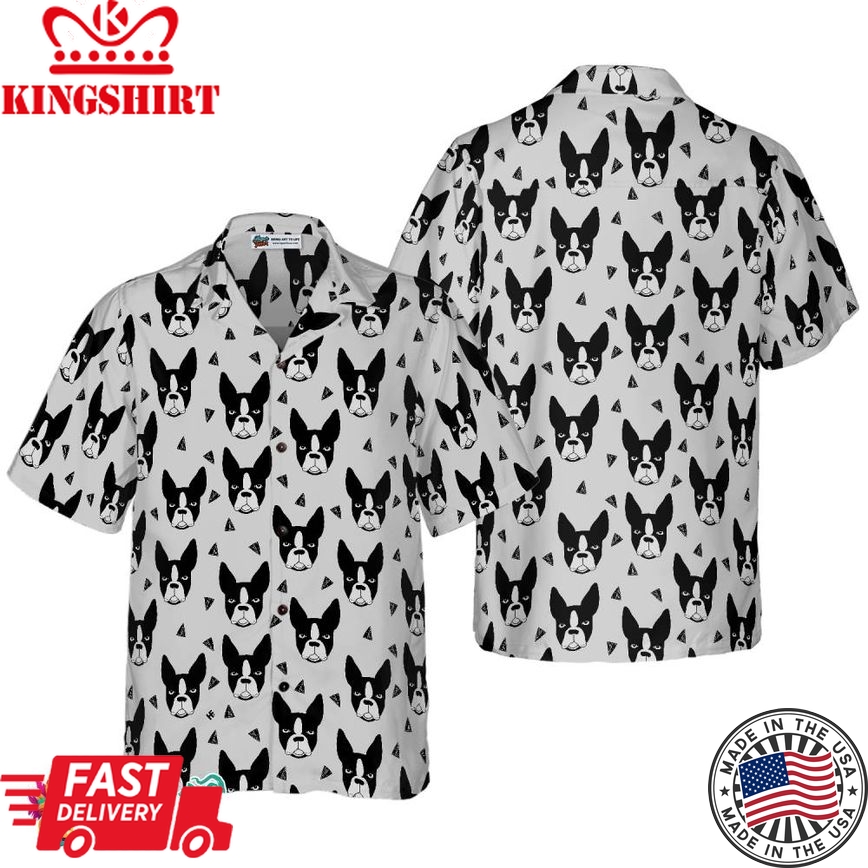 The Grey Bulldog Kingdom Hawaiian Shirt