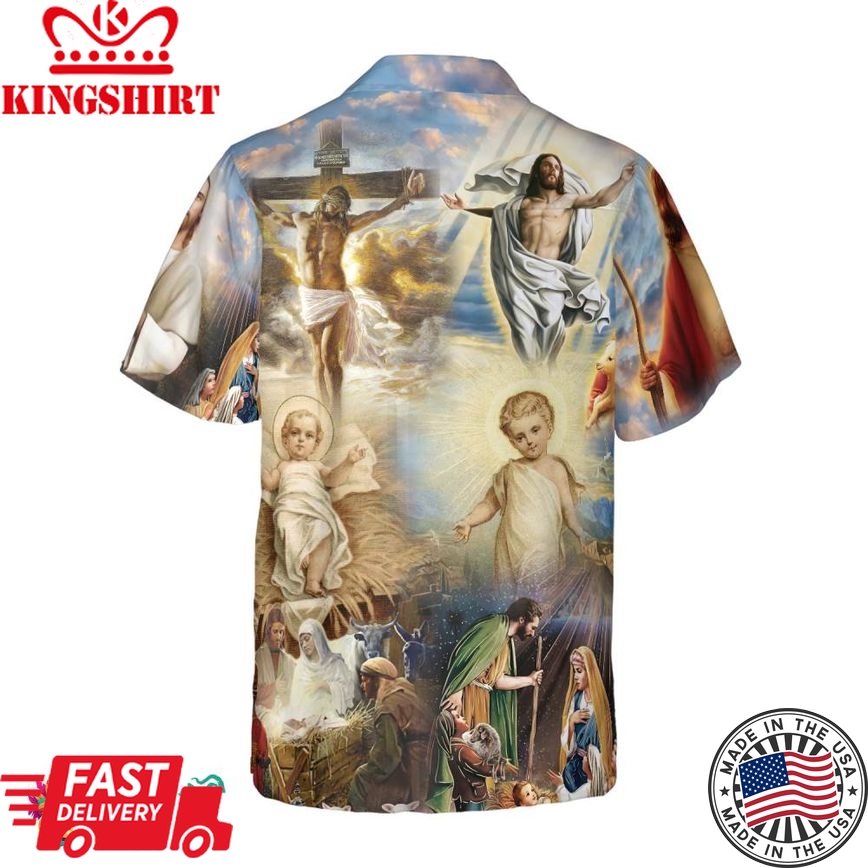 The Life Of Jesus Hawaiian Shirt