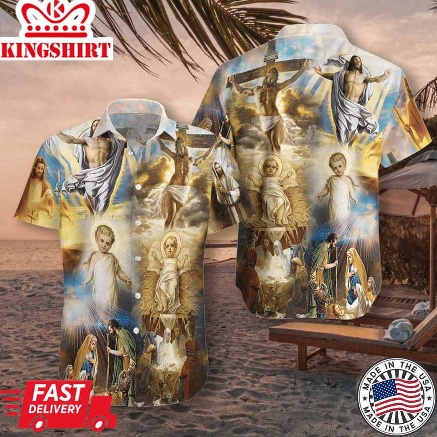 The Life Of Jesus Hawaiian Shirt