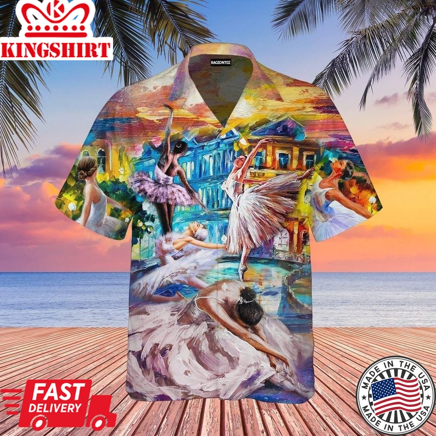 The Magic Ballet Dance Of Ballerina Trendy Hawaiian Shirt