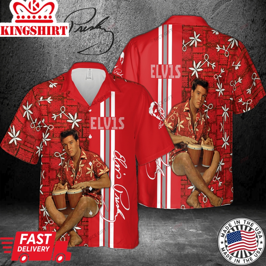 The Majestic Feel of Elvis Captured in Hawaiian 3D Gear