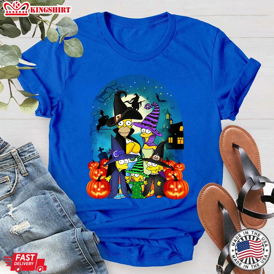 The Simpsons Halloween Pumpkin T-Shirt