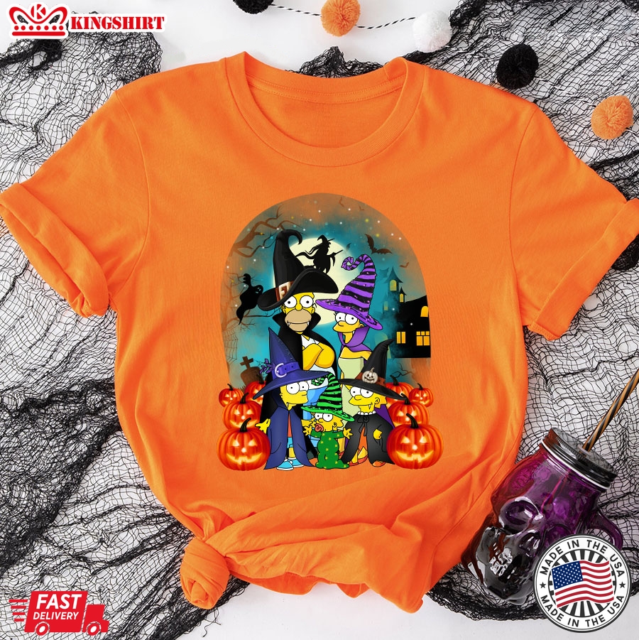 The Simpsons Halloween Pumpkin T-Shirt