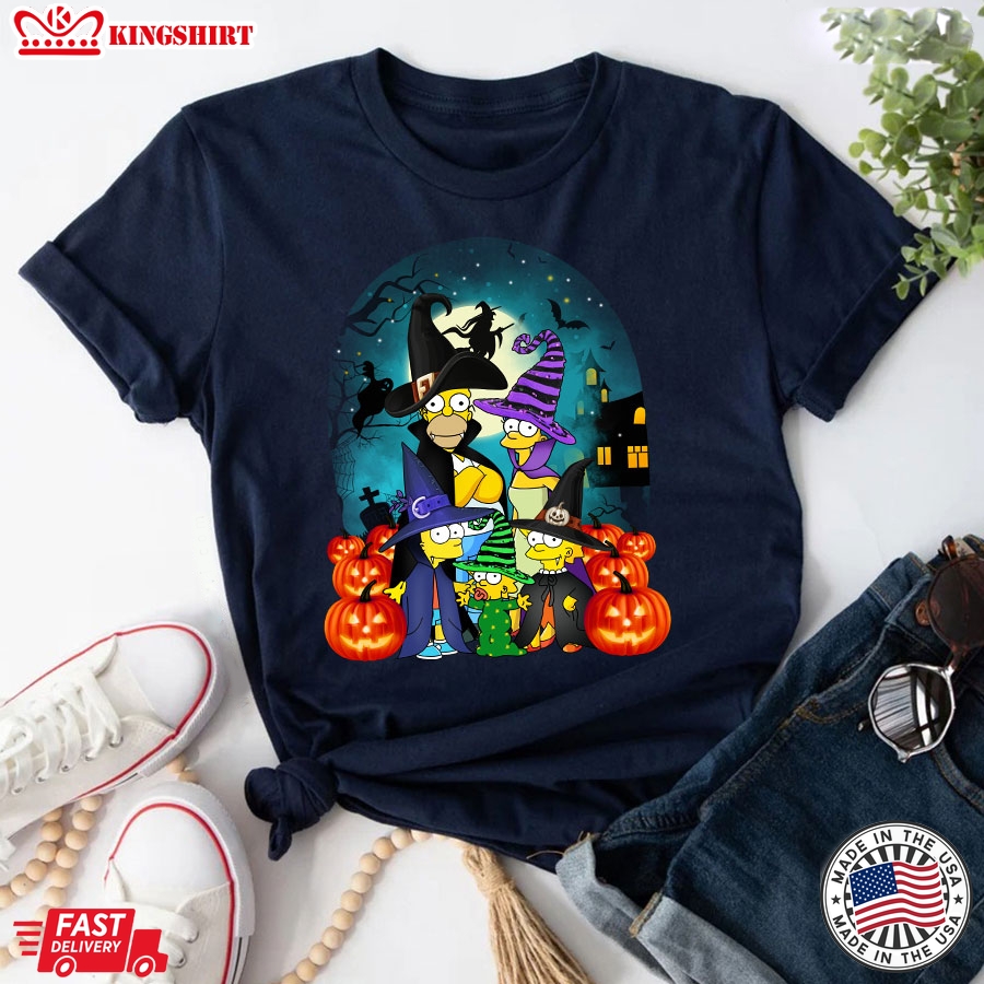 The Simpsons Halloween Pumpkin T-Shirt